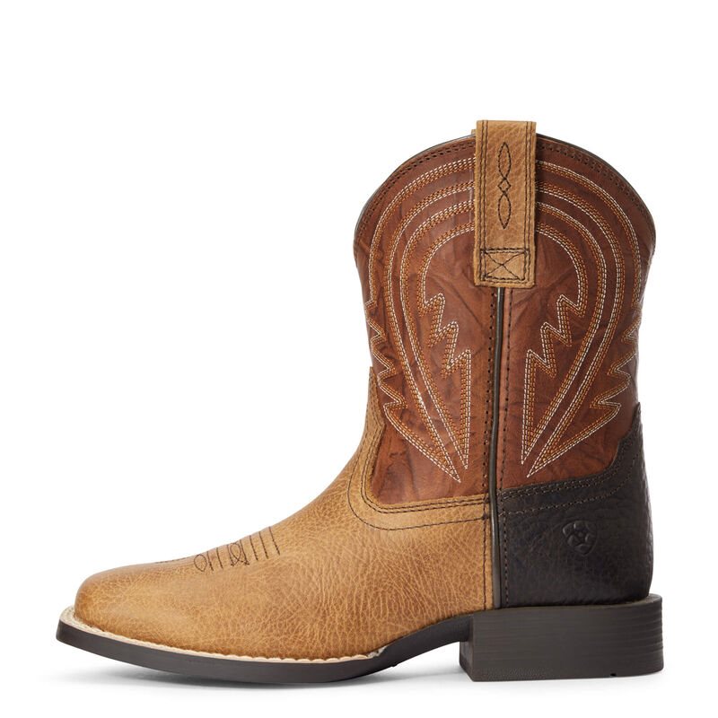 Ariat Western: Lil' Hoss Botas Western Niños - Marrones (IHFKV3082)